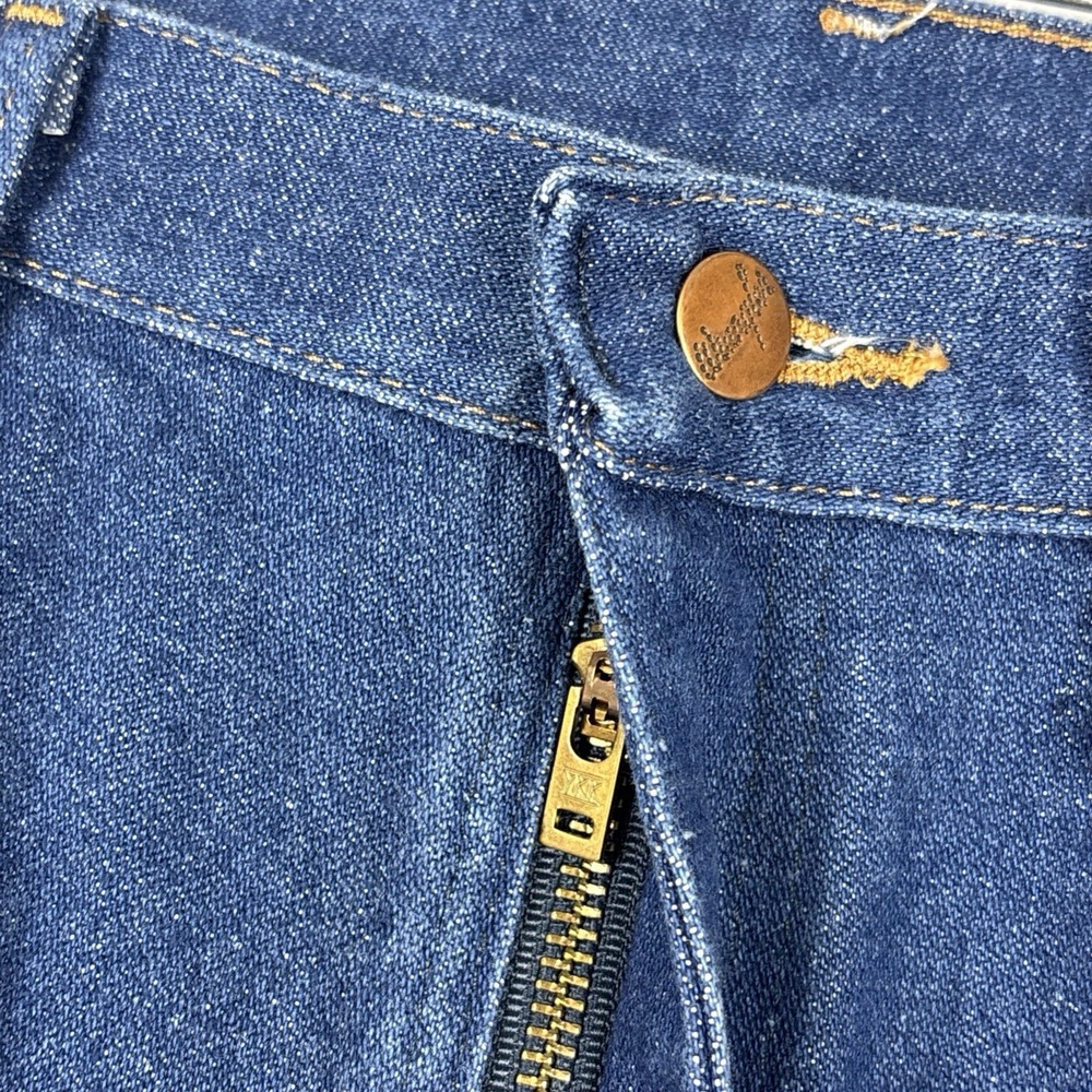Wrangler 13MWZ Jeans Men’s 33x34 (Fits 33x33) Blue Cowboy Cut Made In Mexico - Picture 8 of 10